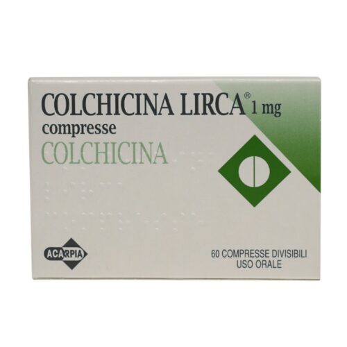 colchicina lirca-800x800 Acarpia Colchicina Lirca 1 mg Колхицин 60 табл