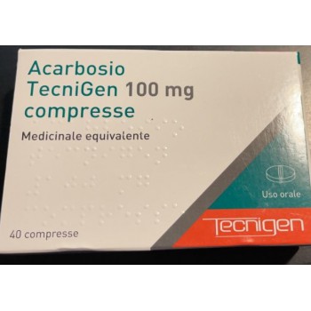 acarbosio-tecnigen-100-mg-compresse-akarboza-40-tabl Acarbosio TecniGen 100 mg compresse Акарбоза 40 табл.